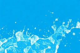 ice crystal texture, white on blue vector