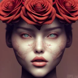 red roses beautiful girl,utra realistic,highly detailed, masterpiece, delicate detailed, sharp focus, insanely detailed, fantasy art, royalistic,elegant, fog, Special Lighting, Vibrant, color Scheme, forest, unreal engine, trending on artstation, ultra photoreal,high chaos --s 700