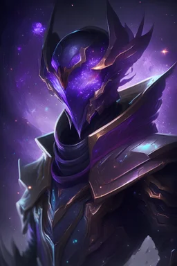 Dark cosmic Jhin from league of legends