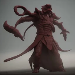 A demonic fist fighter