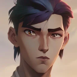 beautiful friendly fantasy young ethnic skinny male with lean muscles, strong jawline, full big lips, white short hair, in library, ⭐☁️, friendly slight smile, hd, uhd, full body, modern anime art style, epic anime key visual, Artstation trending, loish rossdraws artgerm, golden ratio, fake detail, trending pixiv fanbox, style of makoto shinkai studio ghibli genshin impact james gilleard greg rutkowski chiho aoshima