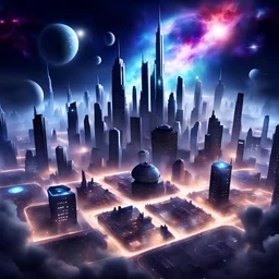 Create a city on the Galaxy