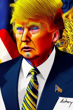 Donald Trump thinking.