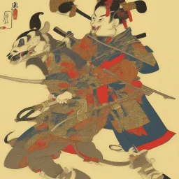 Samurai Japanese Ukiyo-e