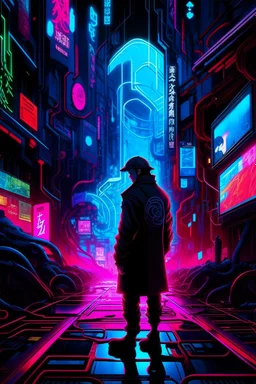 Amidst the neon-lit streets of a cyberpunk city, a renegade hacker delves into the depths of virtual reality, navigating through digital mazes and encrypted databases in pursuit of forbidden knowledge. With each hack, they unravel the secrets of a shadowy underworld ruled by corporate giants and underground syndicates. But as they delve deeper, they uncover a conspiracy that threatens to shake the very foundations of their reality. Armed with nothing but their wits and a cybernetic interface, th