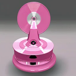 Pink CD-R design