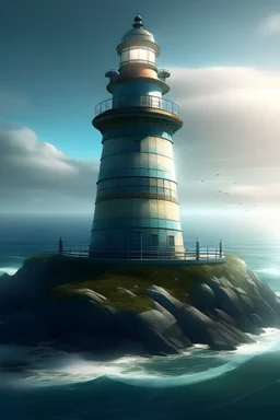 light house in 2080