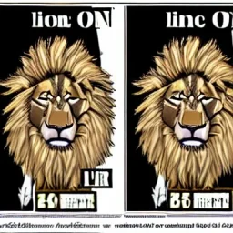 Lion King OC animated male lion cream light fur