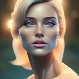 portrait of leonidas as a blonde yoga woman,4k, Highly Detailed, perfect eyes, Digital Illustration, Cinematic Lighting, Realistic, Sharp Focus, Centered, Beautifully Lit, Bioluminescent by Stanley Artgerm Lau