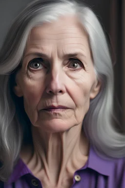 Una mujer de 50 años asexual dedico su vida a defender a los necesitados y ahora se retira y se da cuenta de que la necesitada es su alma que queda vacía