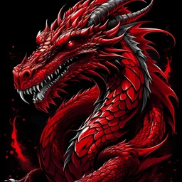 epic dragon red colors