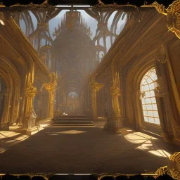 The palace of magic king, huge structure, panoramic view, zoomed out view of the exterior, mysterious, soft lighting, unreal engine 5 volumetric lighting, intricate details, realistic style, 8k resolution