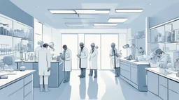 The image for the article can depict a dedicated medical team engaged in advanced laboratory research. In this scene, doctors and researchers come together to study and understand rare and intriguing diseases. The atmosphere is one of discovery, science, and technological advancement, with the team diligently working to improve human understanding of these mysterious conditions and develop better treatments for patients. The image reflects scientific progress and the efforts made to achieve adva
