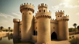 Beautiful Arab castle From ancient times