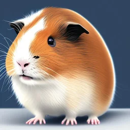 guinea pig panthr detailed full body