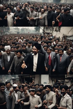 Opening shot: A noisy public place with a small, tense crowd gathered around Dr. Shumukh, a fierce and confident business leader Ladies and gentlemen, comrades and loyalists, thank you for being here today. We stand on the brink of change, about to regain what is right for us, (he lifts his fist) [cut shots from the crowd, capture their concentrated expressions and intense energy see the design etched on your faces.