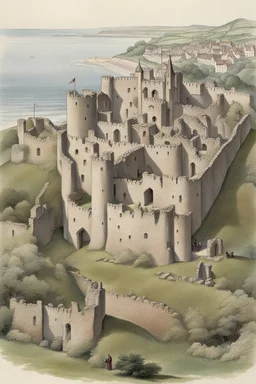 Hastings castle during the eleventh century