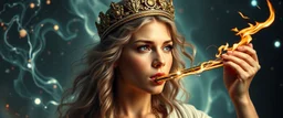 quantum vuvuzela greek god gandalf as a young woman