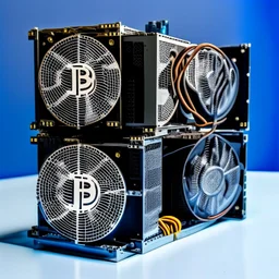 ASIC bitcoin miner and ASIC mining farm. Bitcoin