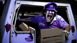 horror movie with fedex driver as texas chainsaw massacre