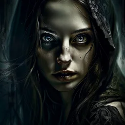 woman. Mysterious.