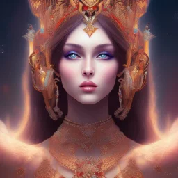 Beautiful women goddess full image