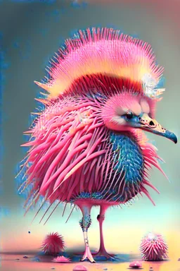 Flamingo hedgehog