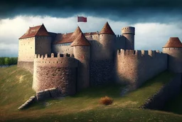 Germanic fortress from the 1400s