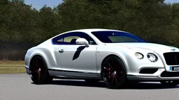 Luxury Bentley Continental GT Fast And Furious Tuning , Photorealistic, 4K, Ultra Detailed, Front Quarter View