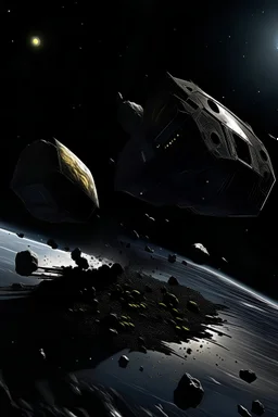space pilots sensors asteroid art