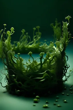 create a crown of seaweed