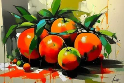 Oranges by Anthony Lister