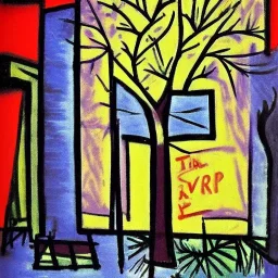 Street tree by picasso