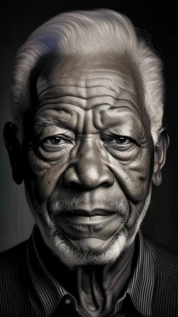 Portrait Morgan freeman