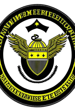 Private military logo with Amberian Security Consulting as the name