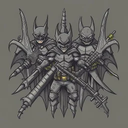 bats with weapons