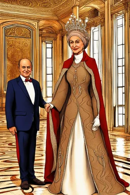 Queen Batoul loved change and innovation, so she decided to bring together the most controversial and beautiful people in her palace. So she asked her royal clerk to search for the best presidents in the world and invite them to her palace for consultation. Its royal clerk was a hard-working and intelligent person, so Afzal found President Trump, Recep Tayyip Erdogan, Russian President Vladimir Putin, and French President John McCann, sent them letters and met with them in the tent garden.
