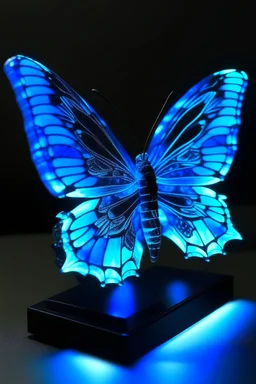 Blue butterflyLight Luminous