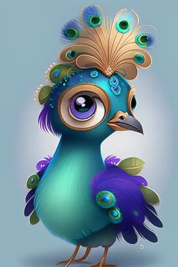 cute peacock avatar