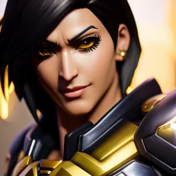 Ultra detailed fullbody Portrait in oil on canvas of overwatch character-PHARAH with armor,extremely detailed digital painting,ultrarealistic skin,intense stare, extremely detailed face, crystal clear eyes, mystical colors ,perfectly centered image, perfect composition, rim light, beautiful lighting,masterpiece ,8k, stunning scene, raytracing, anatomically correct, in the style of Ohrai Noriyoshi and robert e howard and Steve Jung and Wizyakuza and Simon Bisley and uncannyknack and kilory