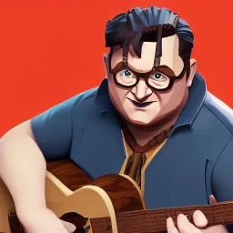 wayne knight ed sheeran, dark blonde hair, shaved, lego, steampunk