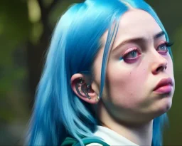 Billie Eilish, booty, photorealistic, 4k