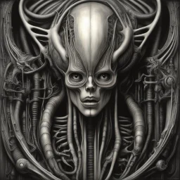 Biomechanicals is a term coined by the artist HR Giger to describe his unique style of combining organic and mechanical elements in his artwork. Giger's biomechanical creations often feature elements such as distorted human figures, skeletal structures, and industrial machinery fused together in eerie and disturbing ways. His artwork has been highly influential in the science fiction and horror genres, and has been featured in films such as Alien and Poltergeist II. Giger's biomechanicals are ch