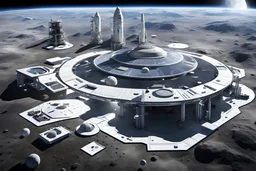 Strategic Planning: Design space labs, habitats, sewage, water, and food systems tailored to the moons' conditions.