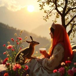 سحرم دولت بیدار به بالین آمد گفت برخیز که آن خسرو شیرین آمد قدحی درکش و سرخوش به تماشا بخرام تا ببینی که نگارت به چه آیین آمد مژدگانی بده ای خلوتی نافه گشای که ز صحرای ختن آهوی مشکین آمد گریه آبی به رخ سوختگان بازآورد ناله فریادرس عاشق مسکین آمد مرغ دل باز هوادار کمان ابروییست ای کبوتر نگران باش که شاهین آمد ساقیا می بده و غم مخور از دشمن و دوست که به کام دل ما آن بشد و این آمد رسم بدعهدی ایام چو دید ابر بهار گریهاش بر سمن و سنبل و نسرین آمد