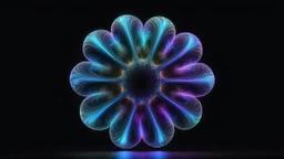 3D-rendered organics form, futuristic, fantasy, nuclear, geometrical shape, single colorful objects, fractal, abstract, scientific, black background, octane render, 8k post-production, artstation: award-winning: atmospheric: commanding: fantastical: clarity: 16k: ultra quality: striking: brilliance: liquid medium: stunning colors: amazing depth; lens: f/8, 28mm