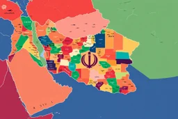 pop art pixels Iran - map the great game Iran’s history is a patchwork of empires, invasions, cultural renaissances,