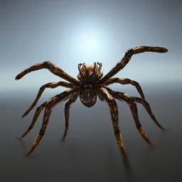 Giant Cosmic ethereal spider, realistic