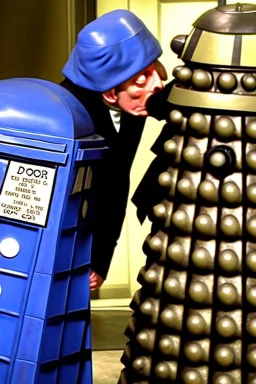 Doctor who caught kissing a dalek