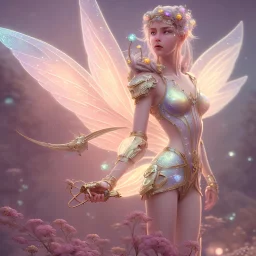 subtle transparent fairy in a galactic ambiance, delicate colors, in the foreground, full of details, smooth，soft light atmosphere, light effect，vaporwave colorful, concept art, smooth, extremely sharp detail, finely tuned detail, ultra high definition, 8 k, unreal engine 5, ultra sharp focus